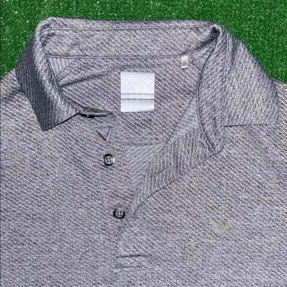 Callaway Men's Gray Polo Shirt - Picture 3 of 7